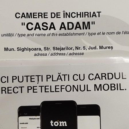 Casa Adam Hotel Sighisoara Ngoại thất bức ảnh
